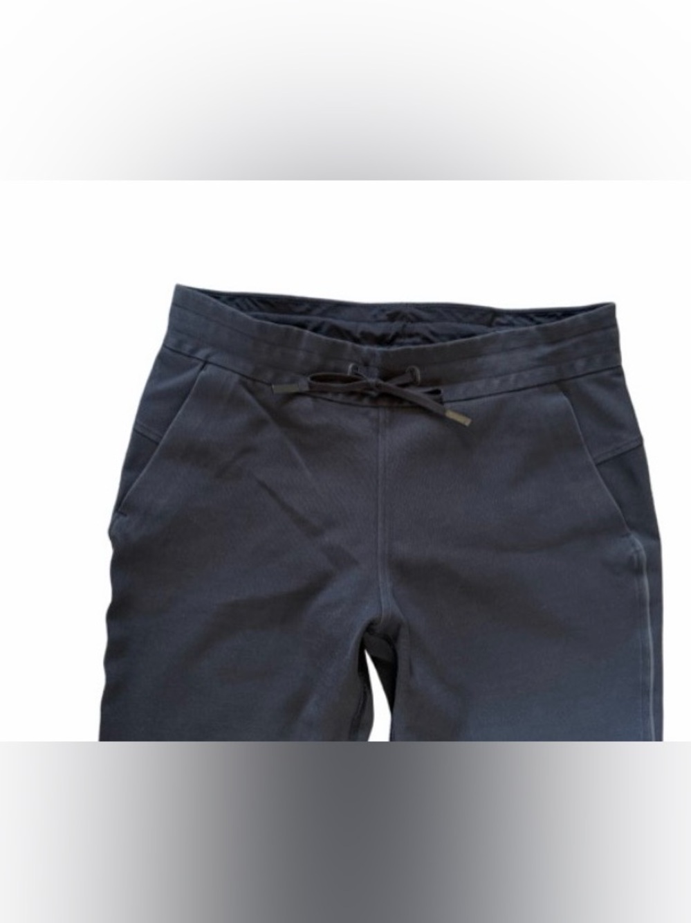 Lululemon Black Cropped Jogger Pants - Picture 3 of 6